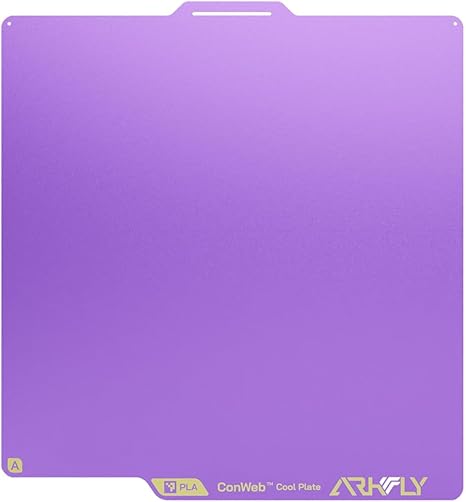 Phaetus 低温型ビルドプレート|PLA用|Bambulab X1/P1/A1 対応|省エネ・冷却でも高密着力|設置簡単 Arkfly Conweb_Cool Plate (Bambulab X1/P1/A1_256*256mm)