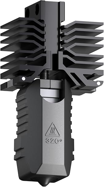 Phaetus QIDI Plus4 対応ホットエンド Conch Hotend M6 ノズル EndCoat耐摩耗ヒートブレイク搭載 高精度冷却構造 高速印刷対応 クイックノズル交換設計 (0.2mm QIDI Plus 4)