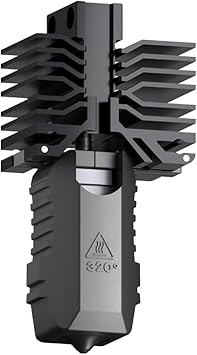 Phaetus QIDI Plus4 対応ホットエンド Conch Hotend M6 ノズル EndCoat耐摩耗ヒートブレイク搭載 高精度冷却構造 高速印刷対応 クイックノズル交換設計 (0.6mm QIDI Plus 4)