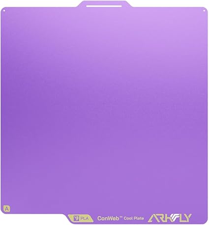 Phaetus 低温型ビルドプレート｜PLA用｜Bambulab X1/P1/A1 対応｜省エネ・冷却でも高密着力｜設置簡単 Arkfly Conweb_Cool Plate (Bambulab X1/P1/A1_256*256mm)
