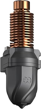 Phaetus Conch Hotend AD5M / AD5M Pro 対応｜EndCoat耐摩耗コーティング採用 高速印刷対応 交換式ノズル設計 高精度冷却構造 高流量型3Dプリンタ用ホットエンド (0.6mm AD5M/AD5M pro)