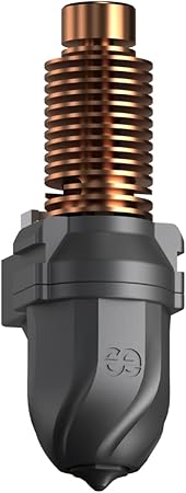 Phaetus Conch Hotend AD5M / AD5M Pro 対応｜EndCoat耐摩耗コーティング採用 高速印刷対応 交換式ノズル設計 高精度冷却構造 高流量型3Dプリンタ用ホットエンド (0.6mm AD5M/AD5M pro)