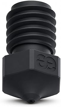 Phaetus EndCoat V6 ノズル 1.75mm 硬化鋼 高耐摩耗 約2.5倍長寿命 HV3300 最大500℃対応 3Dプリンター用ノズル CF/GF対応 Prusa MK3S MINI Voron V6互換 Phaetus Conch Hotend交換用 (0.2mm)