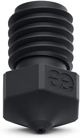 Phaetus EndCoat V6 ノズル 1.75mm 硬化鋼 高耐摩耗 約2.5倍長寿命 HV3300 最大500℃対応 3Dプリンター用ノズル CF/GF対応 Prusa MK3S MINI Voron V6互換 Phaetus Conch Hotend交換用 (0.2mm)