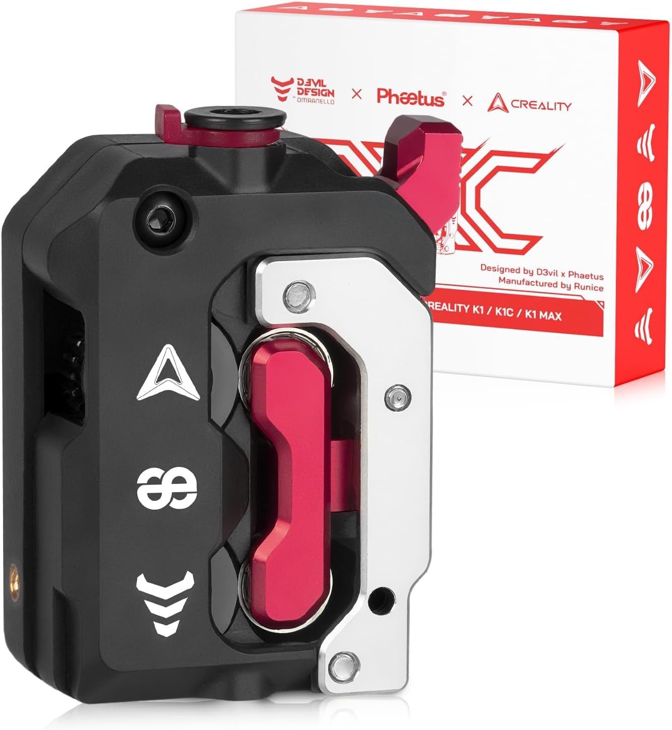 Phaetus DXC1.1 Extruder for Creality K1 series