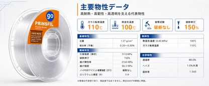 110℃耐熱PETGの用途