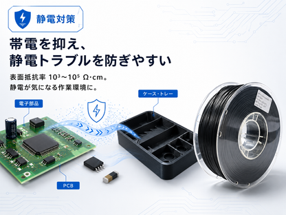 PRINSFIL 導電ABS 用途