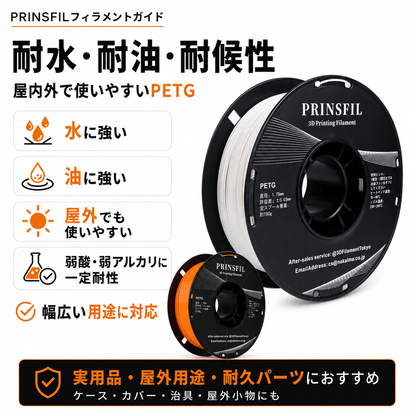 定番PETGの用途と造形例