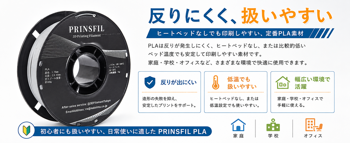 低反りときれいな仕上がり