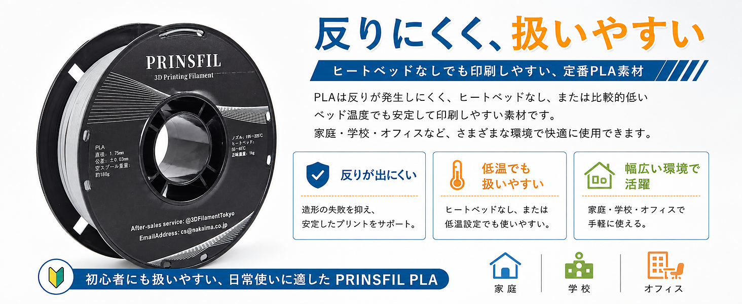 低反りときれいな仕上がり