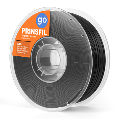 PRINSFIL GO ABS+ 1kg 1.75mm ブラック