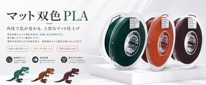 マット双色PLAの概要